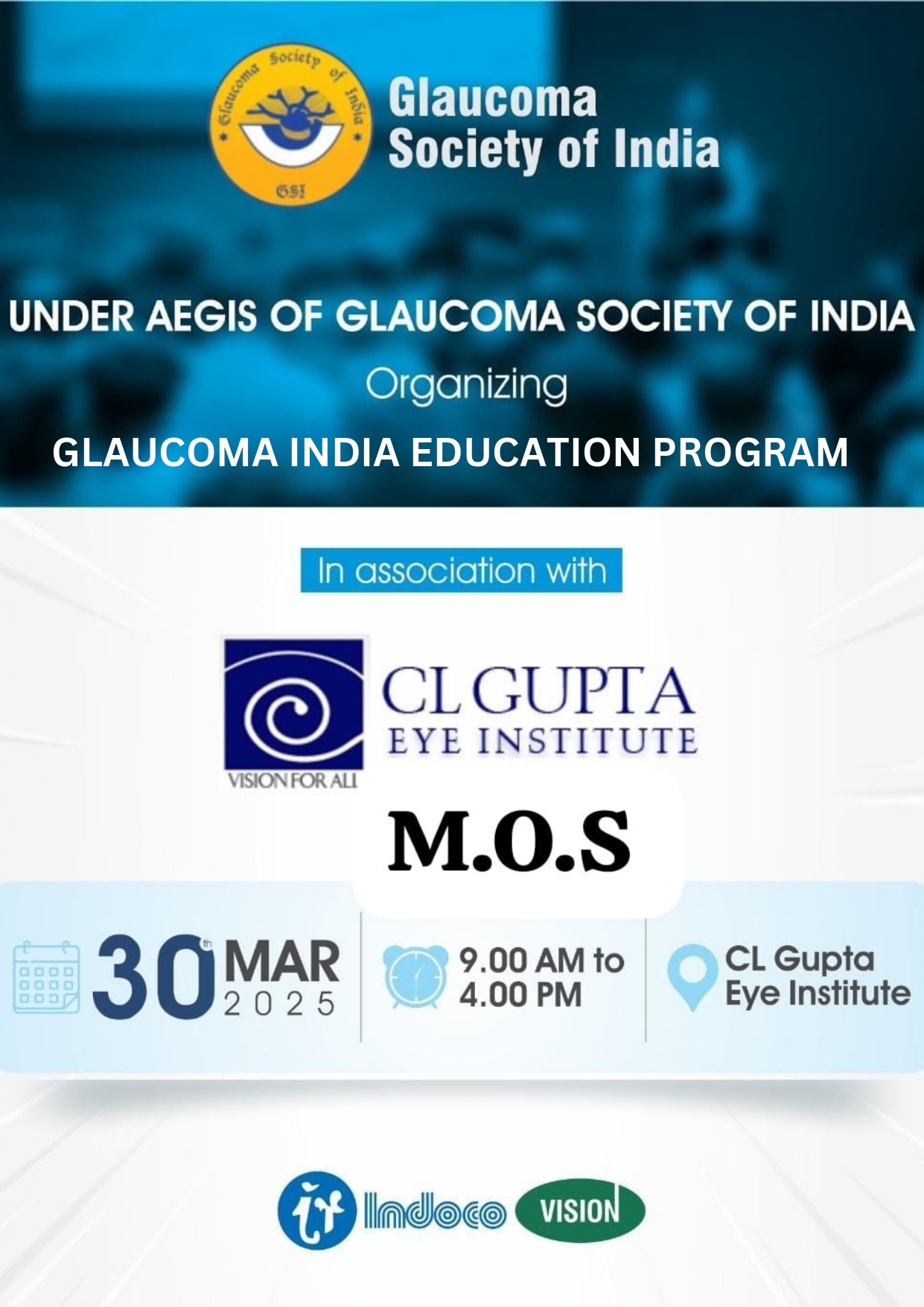 Glaucoma India Education Program (30 March 2025)